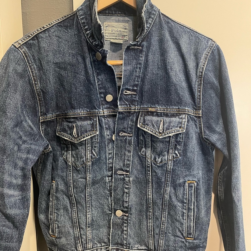 Polo trucker jacket, like new.